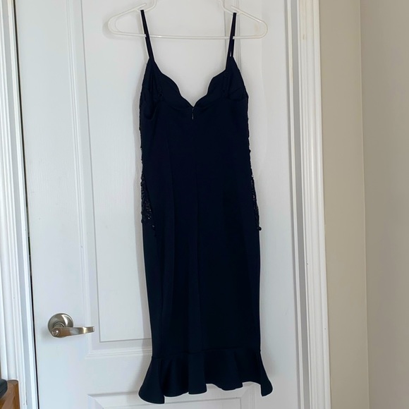 Black cocktail dress with sequins from Honey - Picture 3 of 4